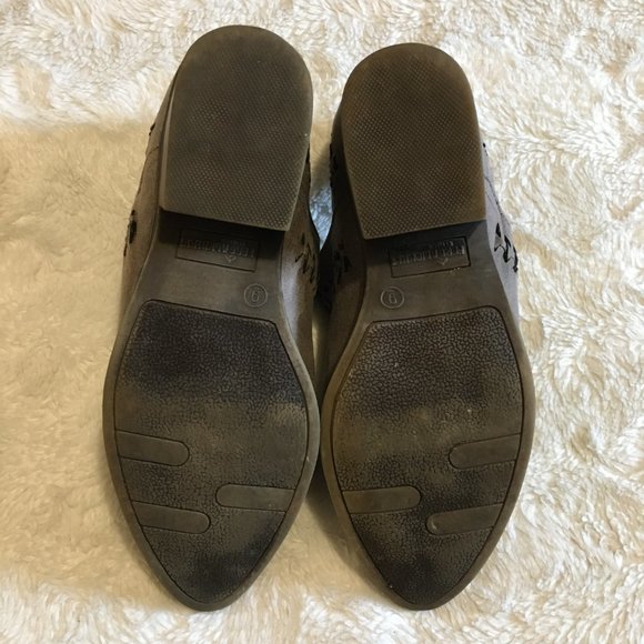 Fergalicious Dusty Desert Braided Suede Ankle Booties - Picture 4 of 16